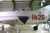 N1426D @ KHIO - Mikoyan i Gurevich MiG-17F FRESCO-C (PZL-Mielec LIM-5) at the Classic Aircraft Aviation Museum, Hillsboro OR