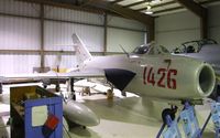 N1426D @ KHIO - Mikoyan i Gurevich MiG-17F FRESCO-C (PZL-Mielec LIM-5) at the Classic Aircraft Aviation Museum, Hillsboro OR