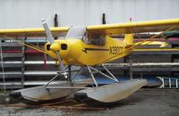 N390CC @ S60 - Piper/Cub Crafters PA-18-150 Top Cub on floats at Kenmore Air Harbor, Kenmore WA