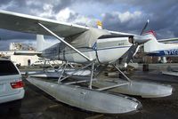 N20605 @ S60 - Cessna 180K Skywagon on floats at Kenmore Air Harbor, Kenmore WA