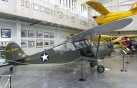 N48145 @ 0S9 - Aeronca O-58B Grasshopper at the Port Townsend Aero Museum, Port Townsend WA