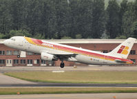 EC-ILQ @ EBBR - Take off from Brussel Airport - by Willem Göebel