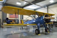 N65695 @ KBLI - Stearman (Boeing) E75 at the Heritage Flight Museum, Bellingham WA
