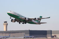 B-16401 @ DFW - EVA Air Cargo departing DFW Airport