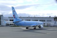 OO-JAQ @ CYQQ - Boeing 737-8K5 of CANJET at Comox Airport