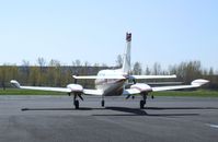 N100HJ @ KVUO - Cessna 340 at Pearson Field airfield, Vancouver WA