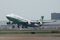B-16407 @ DFW - EVA Air Cargo departing DFW airport