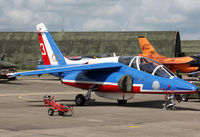 E94 @ LFOC - Parked during LFOC Open Day 2013 before PdF Airshow... Additional 60th anniversary patch... - by Shunn311