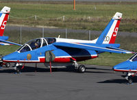 E158 @ LFBT - Parked at the General Aviation area with additional '60th anniversary' patch... - by Shunn311