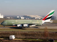 F-WWSA @ LFBO - C/n 0150 - For Emirates as A6-EEV - by Shunn311