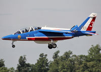 E95 @ LFBO - Landing rwy 14R for Muret Airshow 2013 - by Shunn311
