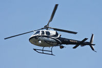 N40TX @ GPM - Texas DPS helicopter over Grand Prairie, TX