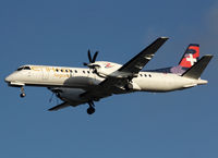 HB-IZX @ LFBO - Landing rwy in hybrid Etihad Regional / Darwin Airlines c/s - by Shunn311