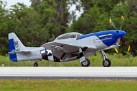 N51GY @ KLAL - North American TP-51D Mustang [122-39601] Lakeland-Linder~N 15/04/2010 - by Ray Barber
