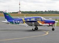 D-EMAR @ LFBH - Taxiing for departure with very nice c/s... - by Shunn311