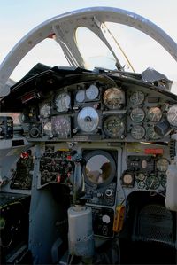 21 91 @ LFBO - Lockheed F-104G Starfighter, Close view of cockpit, Preserved at Les Ailes Anciennes Museum, Toulouse-Blagnac - by Yves-Q