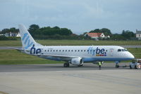 G-FBJI @ EGJB - About to depart from Guernsey.