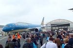 N1020K @ LFPB - Boeing 787-9 of Vietnam Airlines at the Aerosalon 2015, Paris