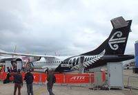 F-WWEQ @ LFPB - ATR 72-600 of Air New Zealand at the Aerosalon 2015, Paris