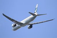 B-KPN @ LFPG - Boeing 777-367ER, Take off rwy 27L, Roissy Charles De Gaulle airport (LFPG-CDG) - by Yves-Q