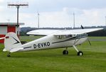 D-EVKO @ EDKV - Cessna 140 at the Dahlemer Binz 60th jubilee airfield display