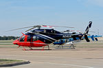 N34UE @ NFW - In town for the 2017 Heliexpo - Dallas, TX