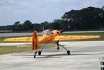 N921GR @ KTIX - Yakovlev Yak-55M at Space Coast Regional Airport, Titusville (the day after Space Coast Warbird AirShow 2018)