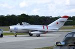 N217SH @ KTIX - PZL-Mielec Lim-5 (MiG-17F FRESCO) at Space Coast Regional Airport, Titusville (the day after Space Coast Warbird AirShow 2018)