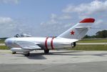 N217SH @ KTIX - PZL-Mielec Lim-5 (MiG-17F FRESCO) at Space Coast Regional Airport, Titusville (the day after Space Coast Warbird AirShow 2018)