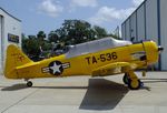 N260CF @ KTIX - North American T-6G Texan at Space Coast Regional Airport, Titusville (the day after Space Coast Warbird AirShow 2018)