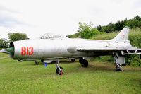 813 - Mikoyan-Gurevich MiG-21F-13, Savigny-Les Beaune Museum - by Yves-Q