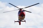 D-HFSG @ EDRV - Eurocopter AS.365N-3 Dauphin 2 of the Johanniter Rettungsdienst EMS at the 2018 Flugplatzfest Wershofen