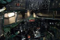 KN448 @ SCIM - Inside the cockpit of a DC 3.