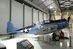 N93RW @ KEFD - Douglas A-24B, displayed as an SBD Dauntless at the Lone Star Flight Museum, Houston TX