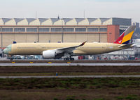 F-WZFF @ LFBO - C/n 0198 - For Asiana Airlines - by Shunn311