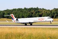 F-HMLH @ LFSB - Bombardier CRJ-1000EL NG, Landing rwy 15, Bâle-Mulhouse-Fribourg airport (LFSB-BSL) - by Yves-Q