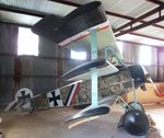 N1917H @ 85TE - Fokker Dr I replica at the Pioneer Flight Museum, Kingsbury TX