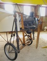 N1909E @ 85TE - Bleriot XI (Junge, J) replica at the Pioneer Flight Museum, Kingsbury TX