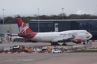 G-VROS @ EGCC - Departing from Manchester.