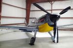 N109GU @ KADS - Hispano HA-1112-M1L Buchon (posing as a Bf 109) at the Cavanaugh Flight Museum, Addison TX