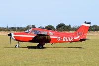 G-BUIK - Just landed at, Bury St Edmunds, Rougham Airfield, UK.