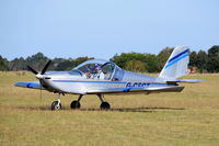 G-CFCT - Just landed at, Bury St Edmunds, Rougham Airfield, UK.