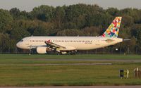 EC-MQH @ EGCC - Departing Manchester operating for TUI, Spanish operator Gowair - by AirbusA320