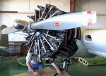 N16CL @ F49 - Beechcraft E18S Twin Beech, undergoing maintenance at the Texas Air Museum Caprock Chapter, Slaton TX