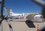 N122BK @ KLBB - Raytheon B200 Super King Air at Lubbock Preston Smith Intl. Airport, Lubbock TX