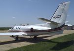 N501CC - Cessna 501 Citation at the Kansas Aviation Museum, Wichita KS