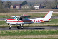 G-BNME @ EGNW - Departing from Wickenby.