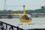 N184HF @ MO7 - Robinson R66 Turbine of Gateway Helicopter Tours at St. Louis Downtown heliport, St. Louis MO