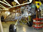 N13920 - Fleet Model 9 (minus skin, wings disassembled) being restored at the Air Combat Museum, Springfield IL