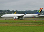 ZS-SXJ @ LFBT - Arriving rwy 20 from JNB for long term storage due to SAA financial difficulties. - by Shunn311
